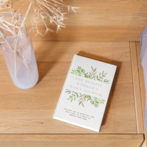 The Remote Worker's Daily Journal Book